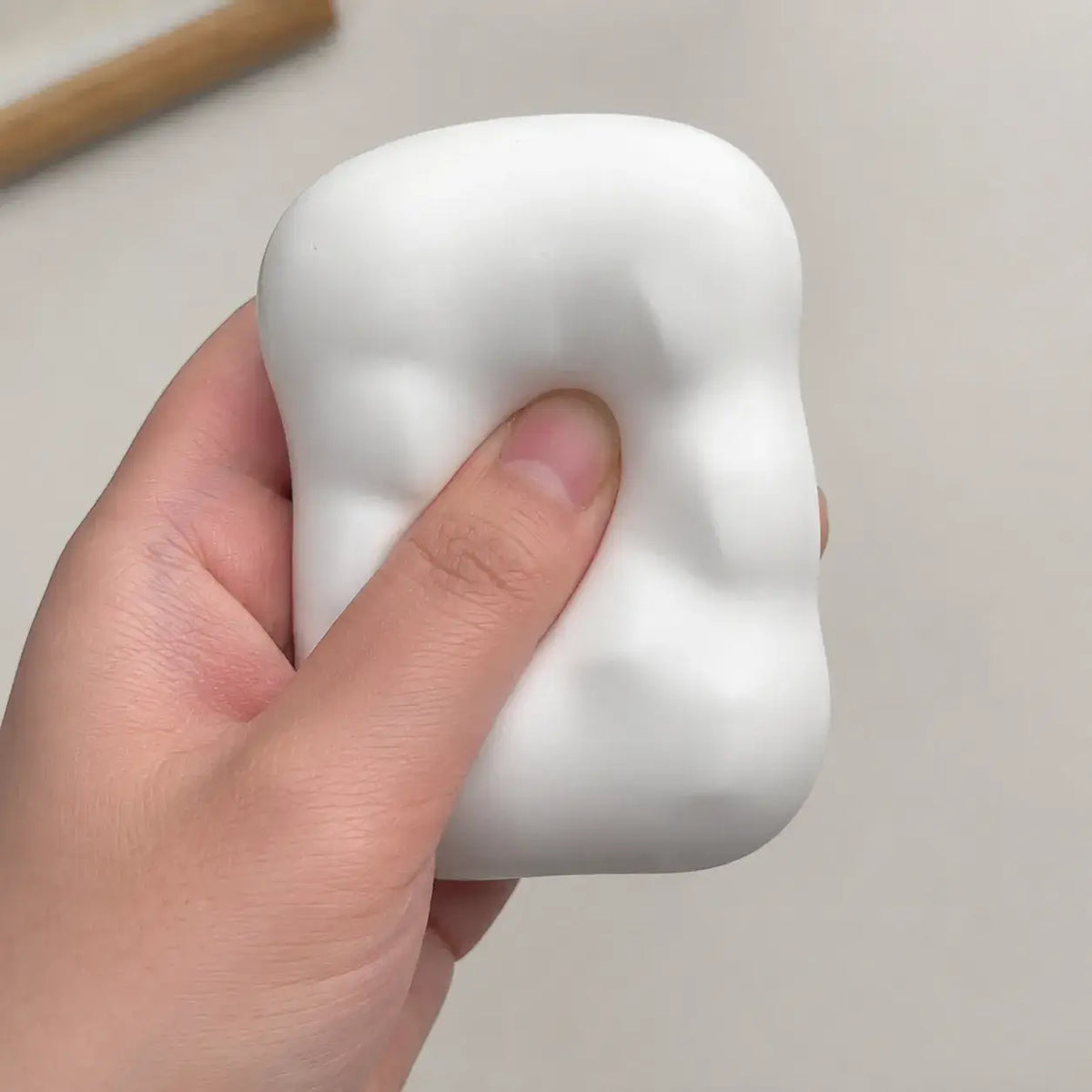 Crunchy Block Soap Squishy: White