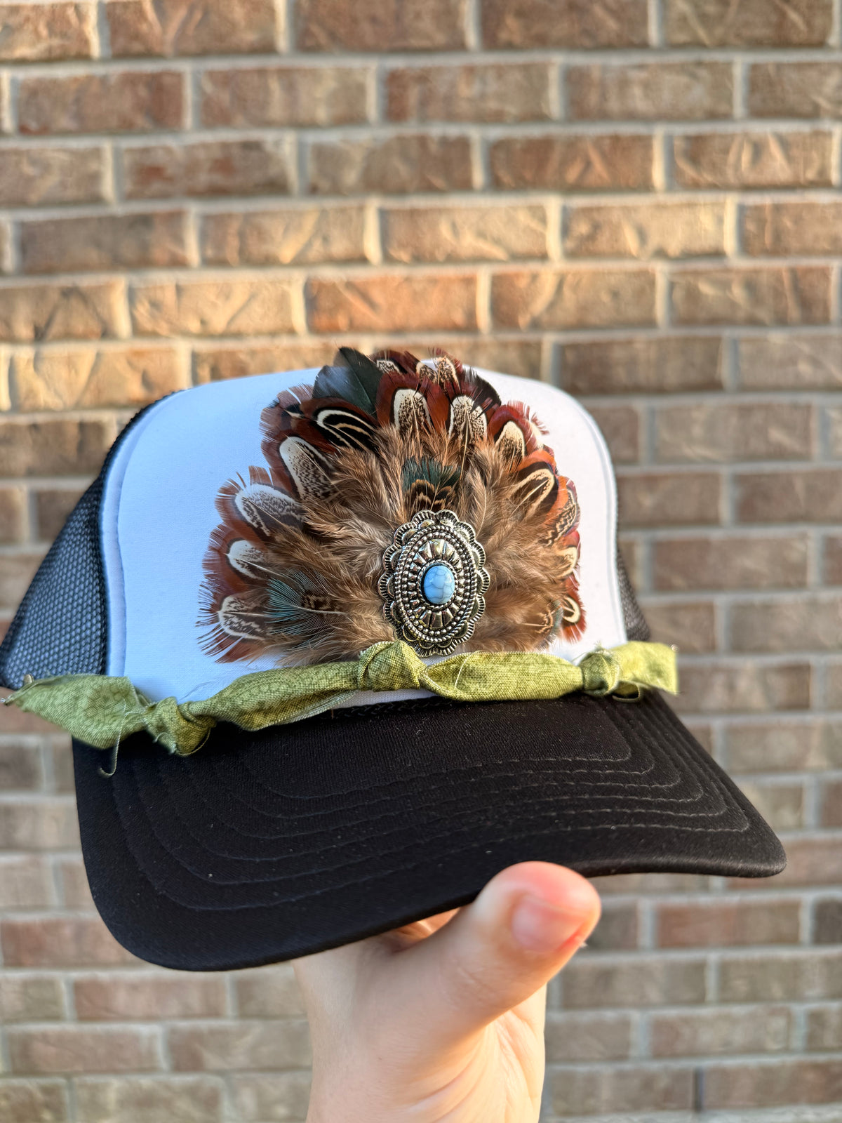 Feather Crown Hat