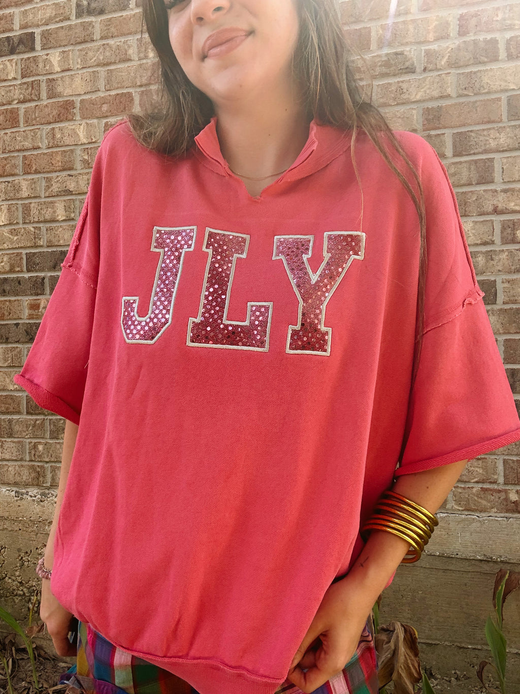 JLY Shortsleeve Mockneck