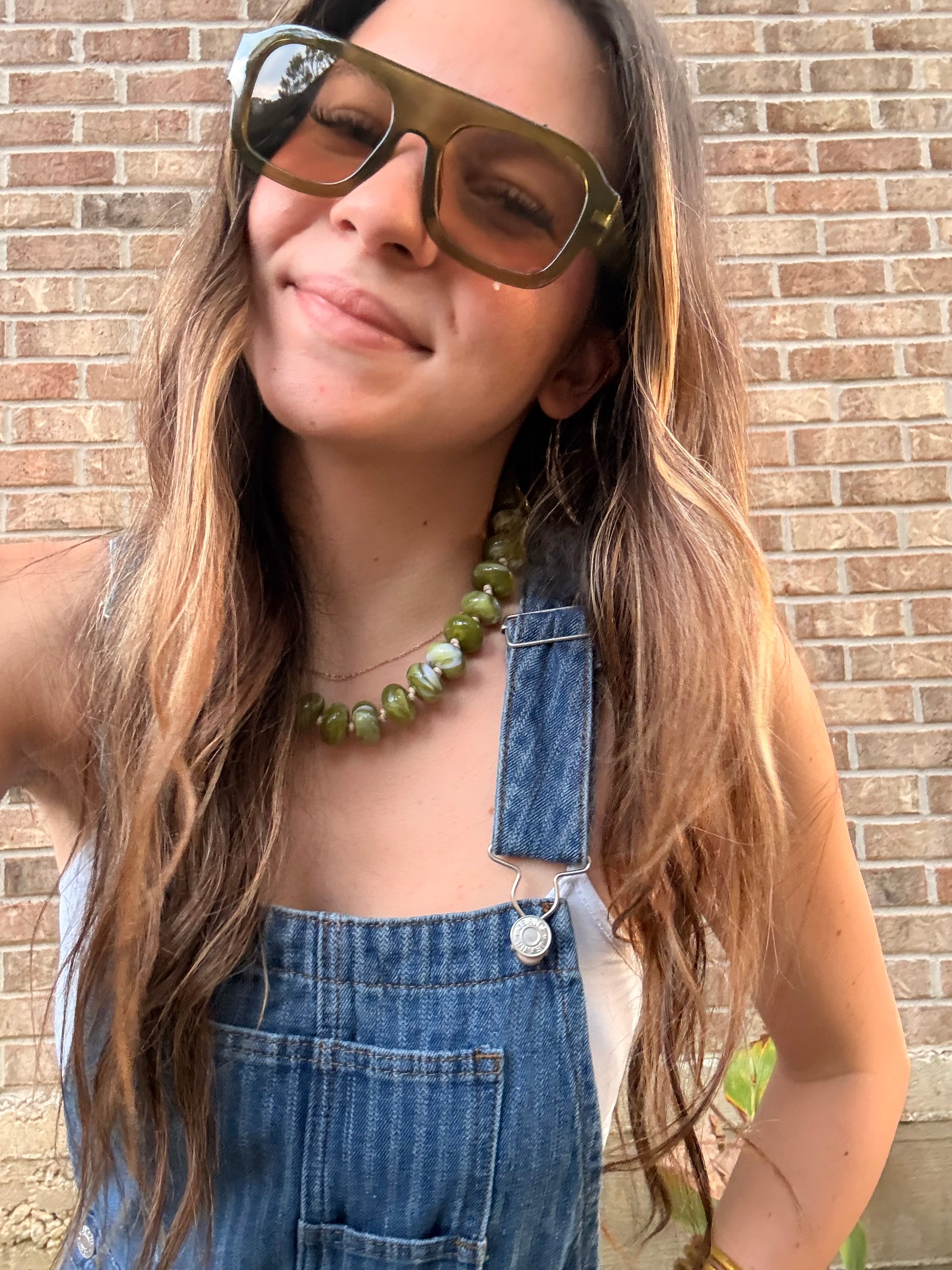 Martini Beaded Necklace