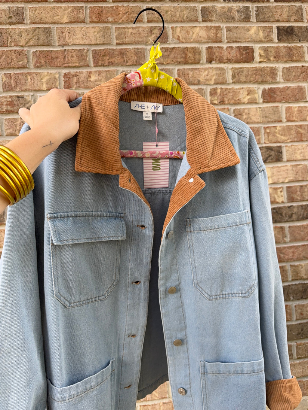 Lemon Denim Jacket