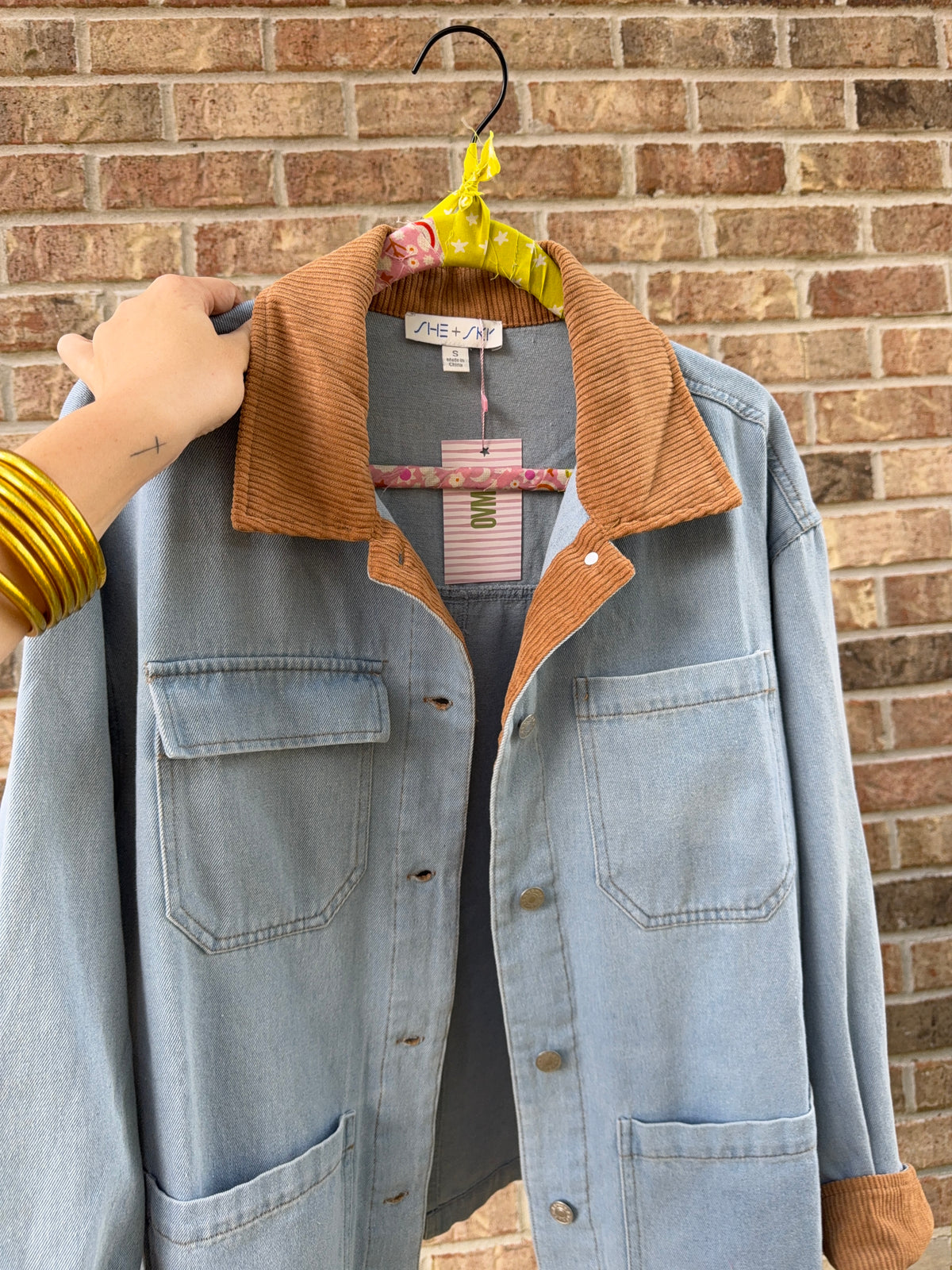 Lemon Denim Jacket