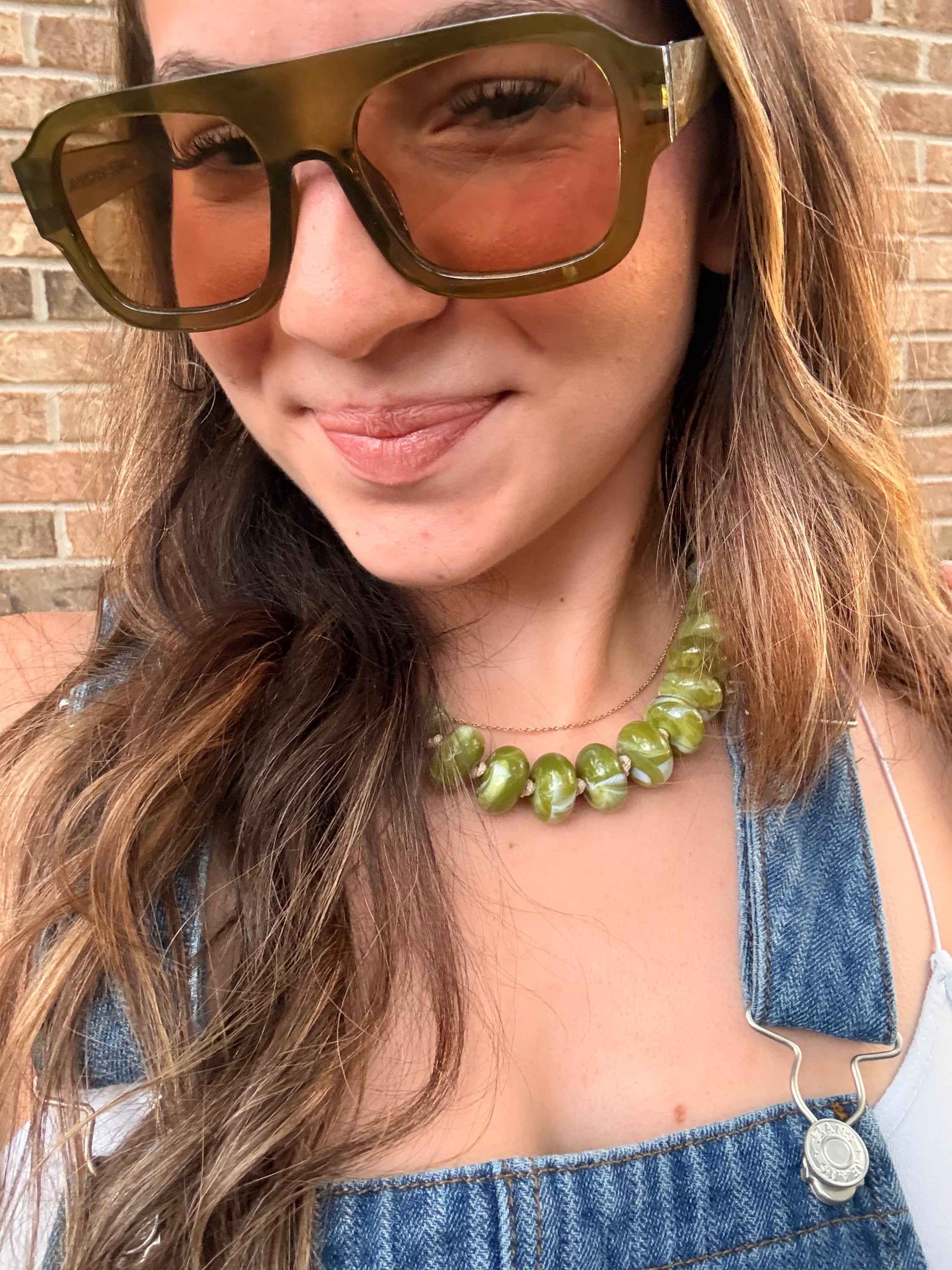 Martini Beaded Necklace