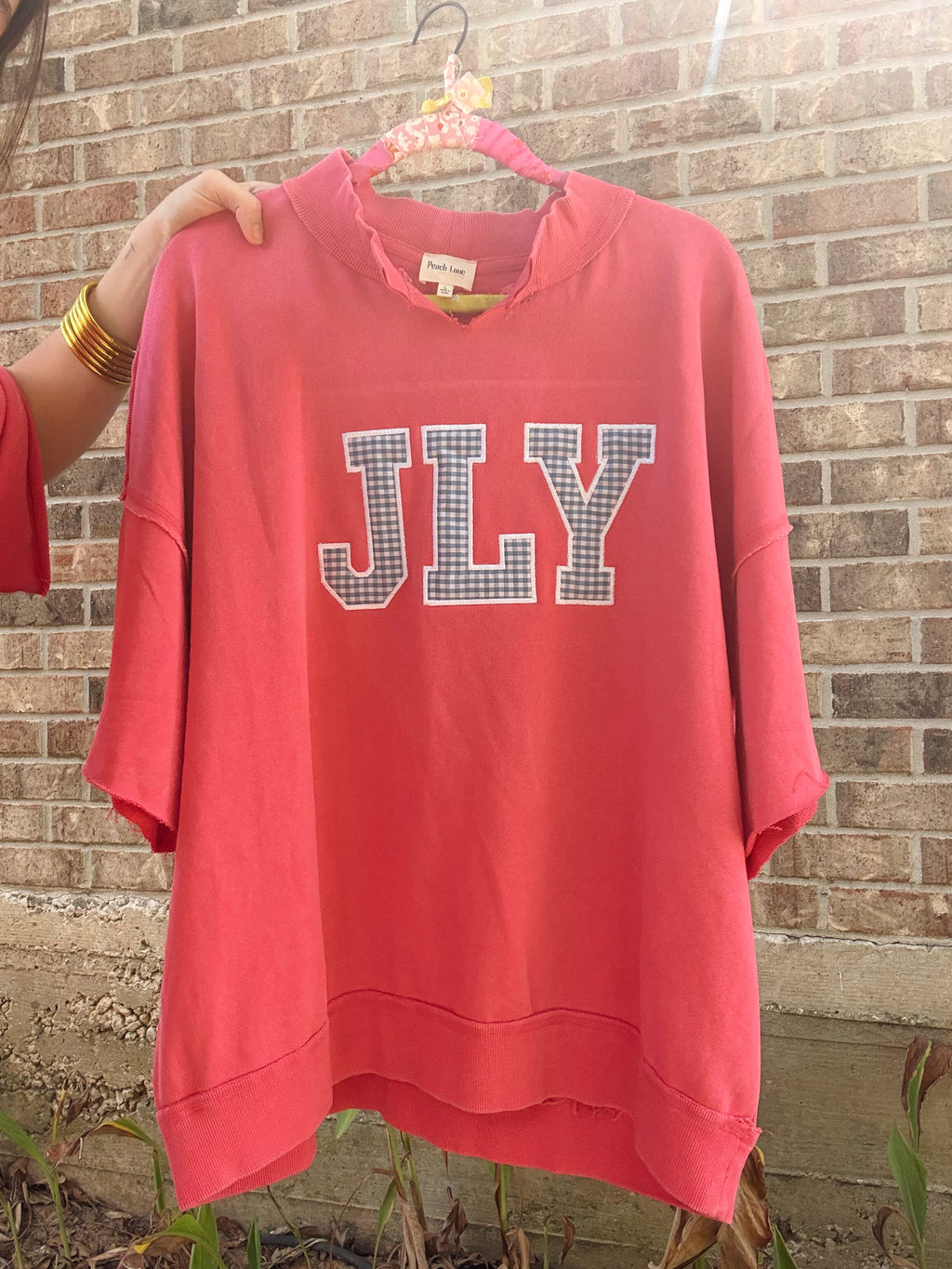 JLY Shortsleeve Mockneck