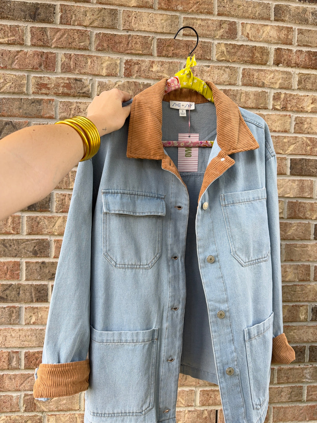 Lemon Denim Jacket
